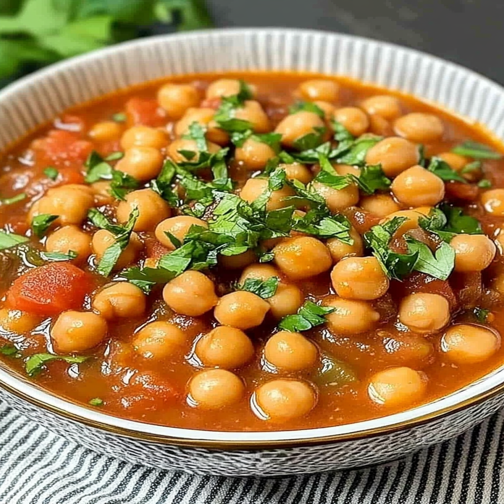 Most Flavorful Spiced Chickpea Stew