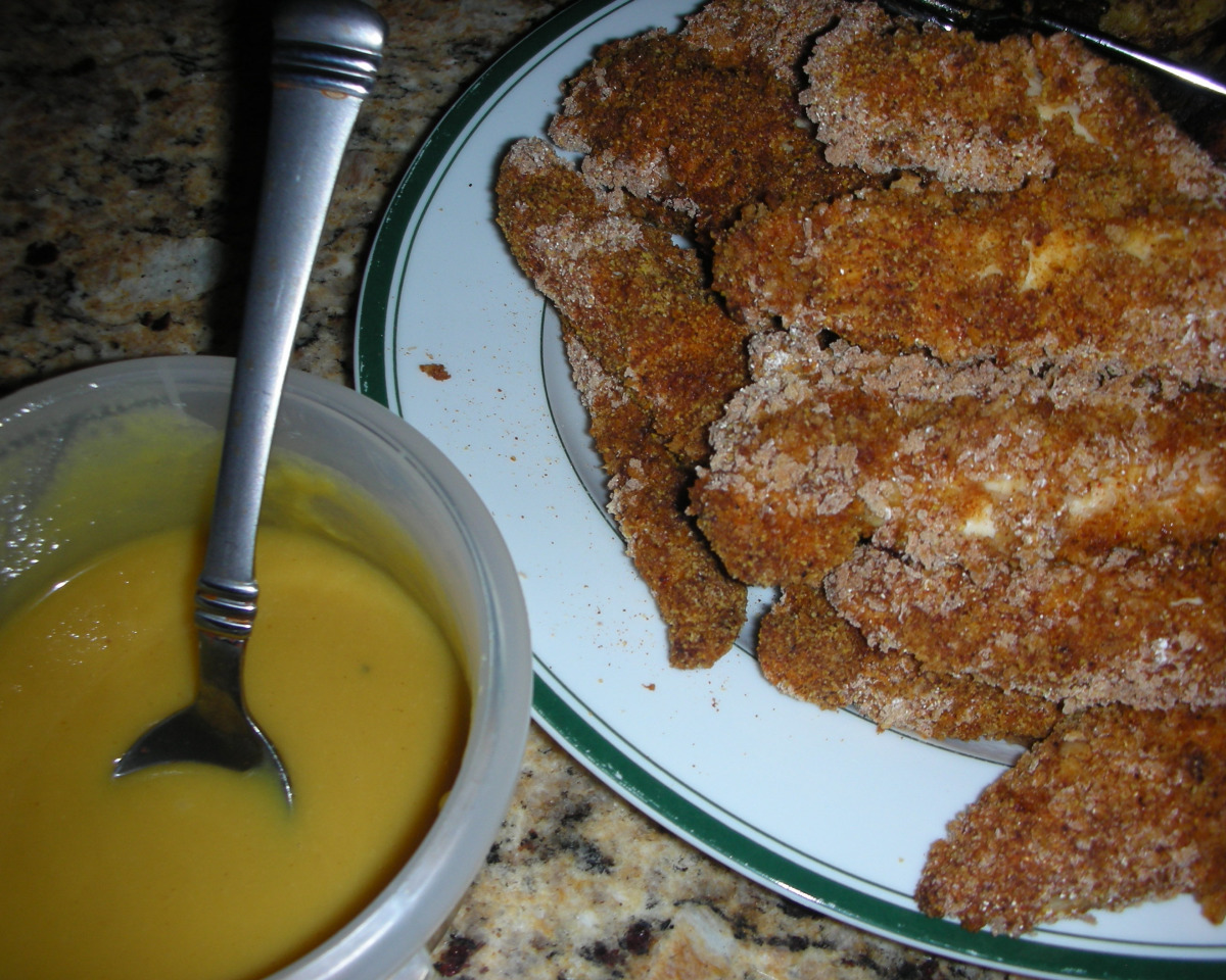Game On! Spicy Chicken Tenders with Honey-Lime Glaze