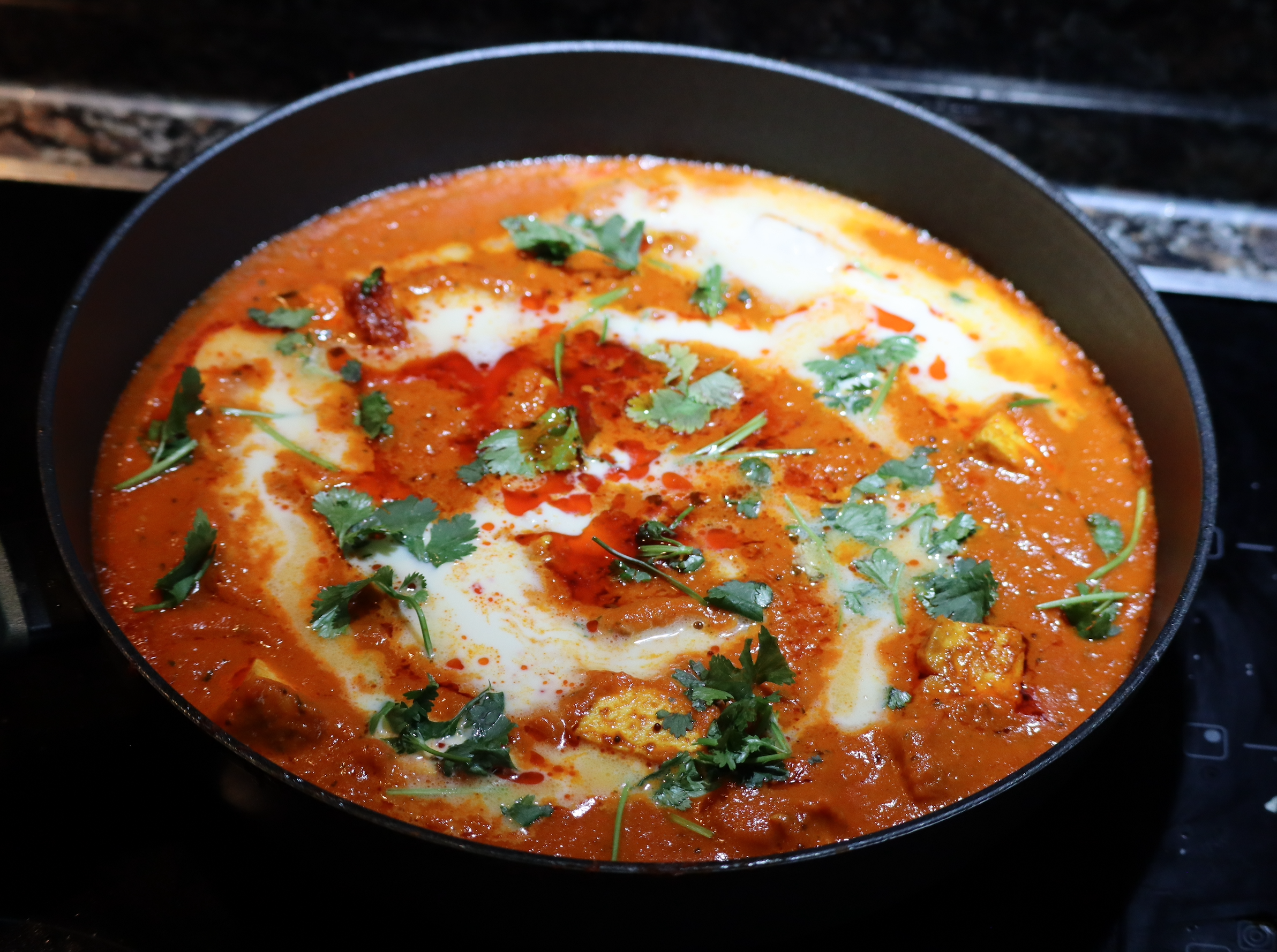 Caramelized Onion & Paneer in Spiced Tomato Gravy