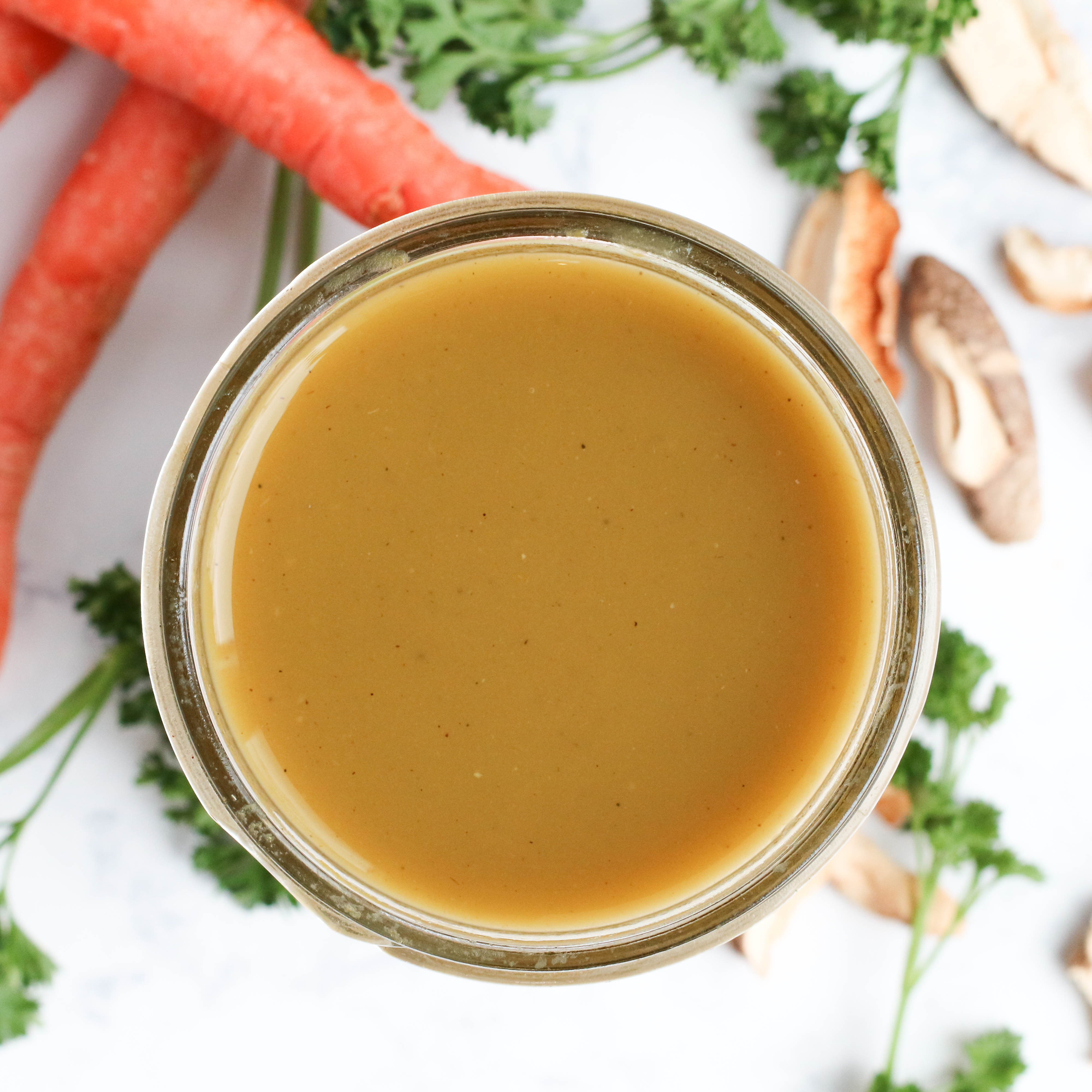 Light and Clear Vegetable Broth