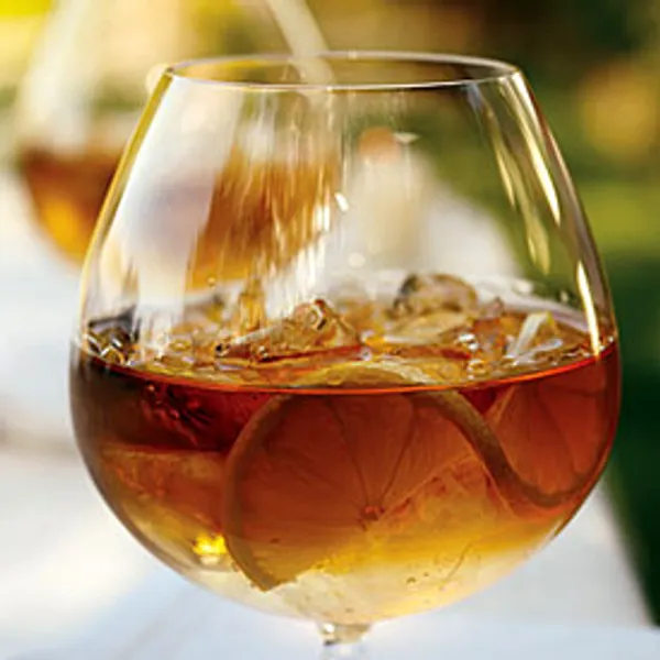 Maple-Cinnamon Hot Cognac Tonic