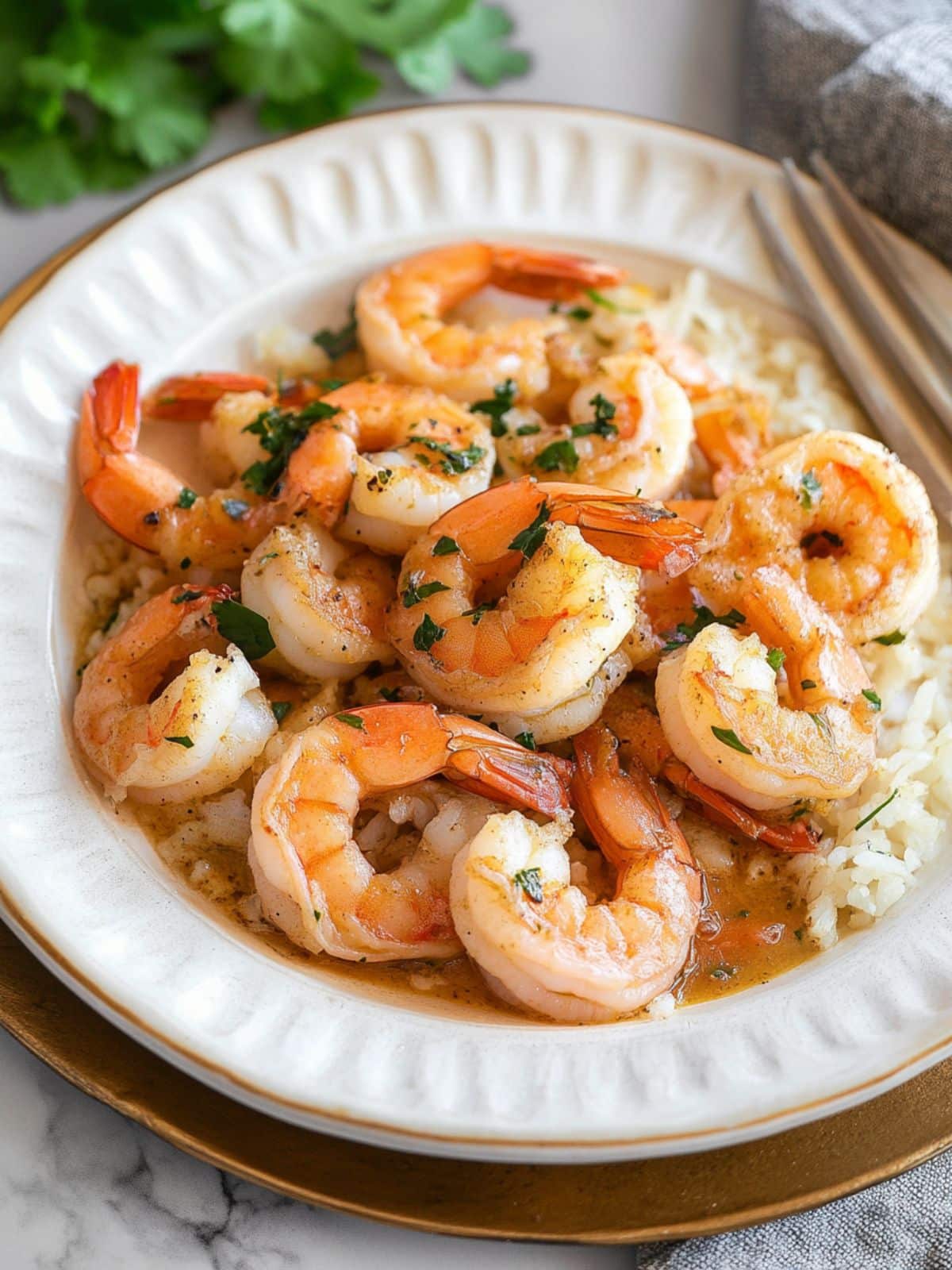 Camarones al Ajillo: Garlic Shrimp with Lemon Butter