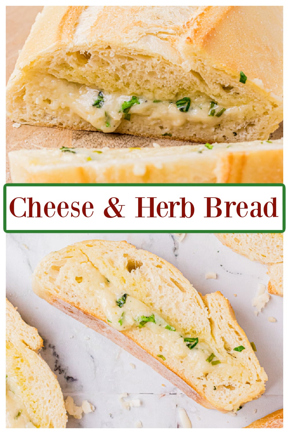 Tapioca Cheese Bread with Herb Butter