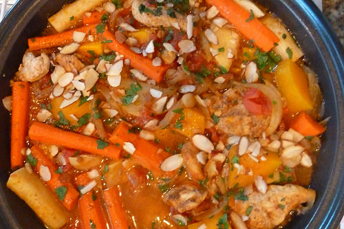 Authentic Moroccan Chickpea Tagine with Ras el Hanout