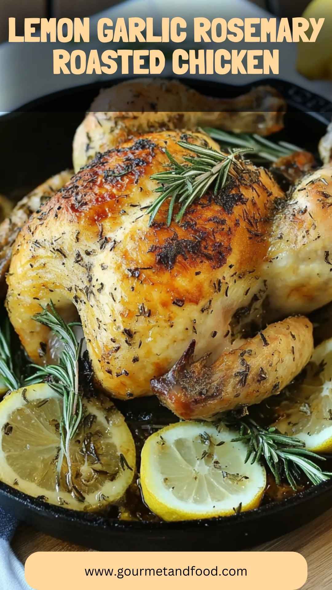 Fresh Herb-Roasted Chicken with Lemon and Garlic