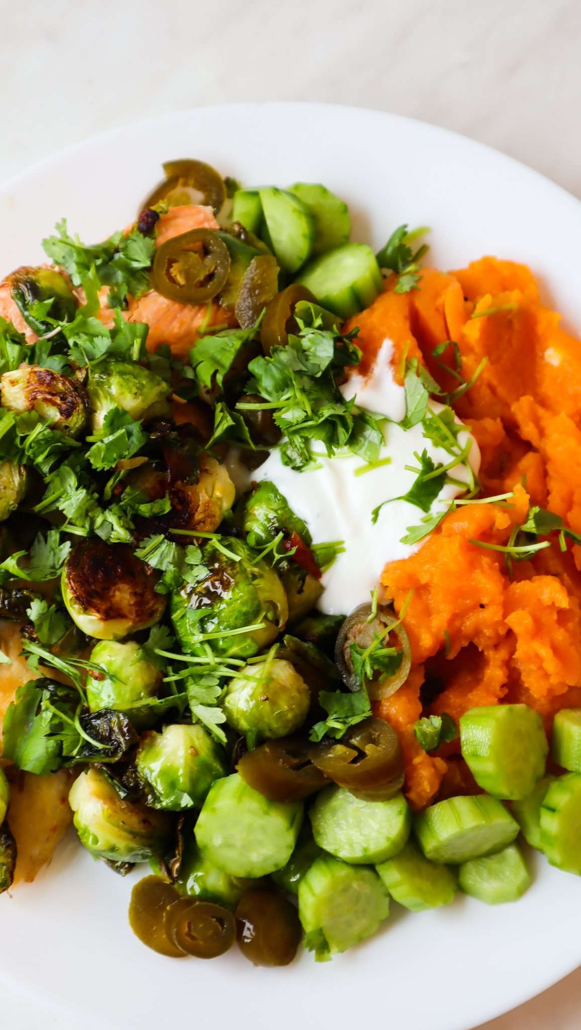 Sustained-Energy Salmon & Sweet Potato Bowl