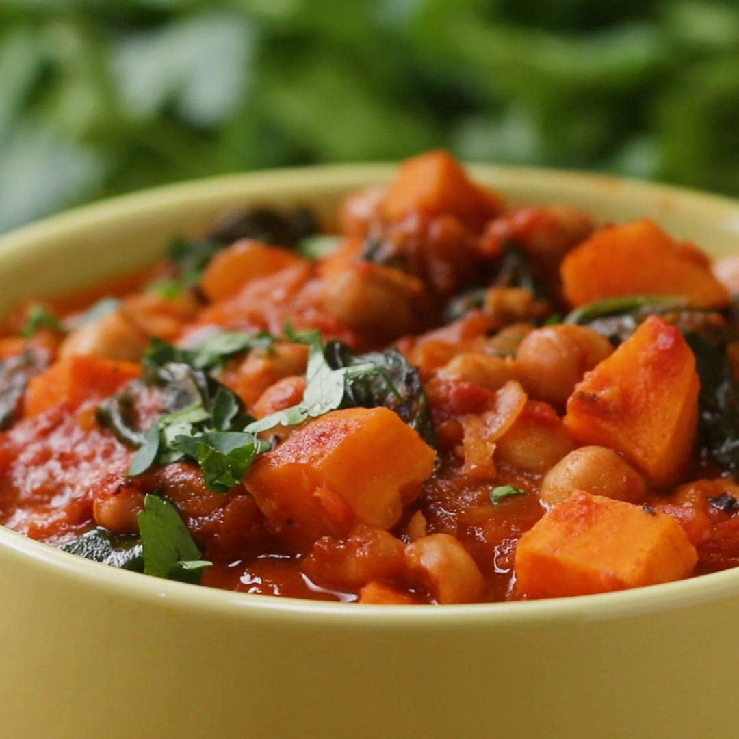 Sweet Potato and Chickpea Stew