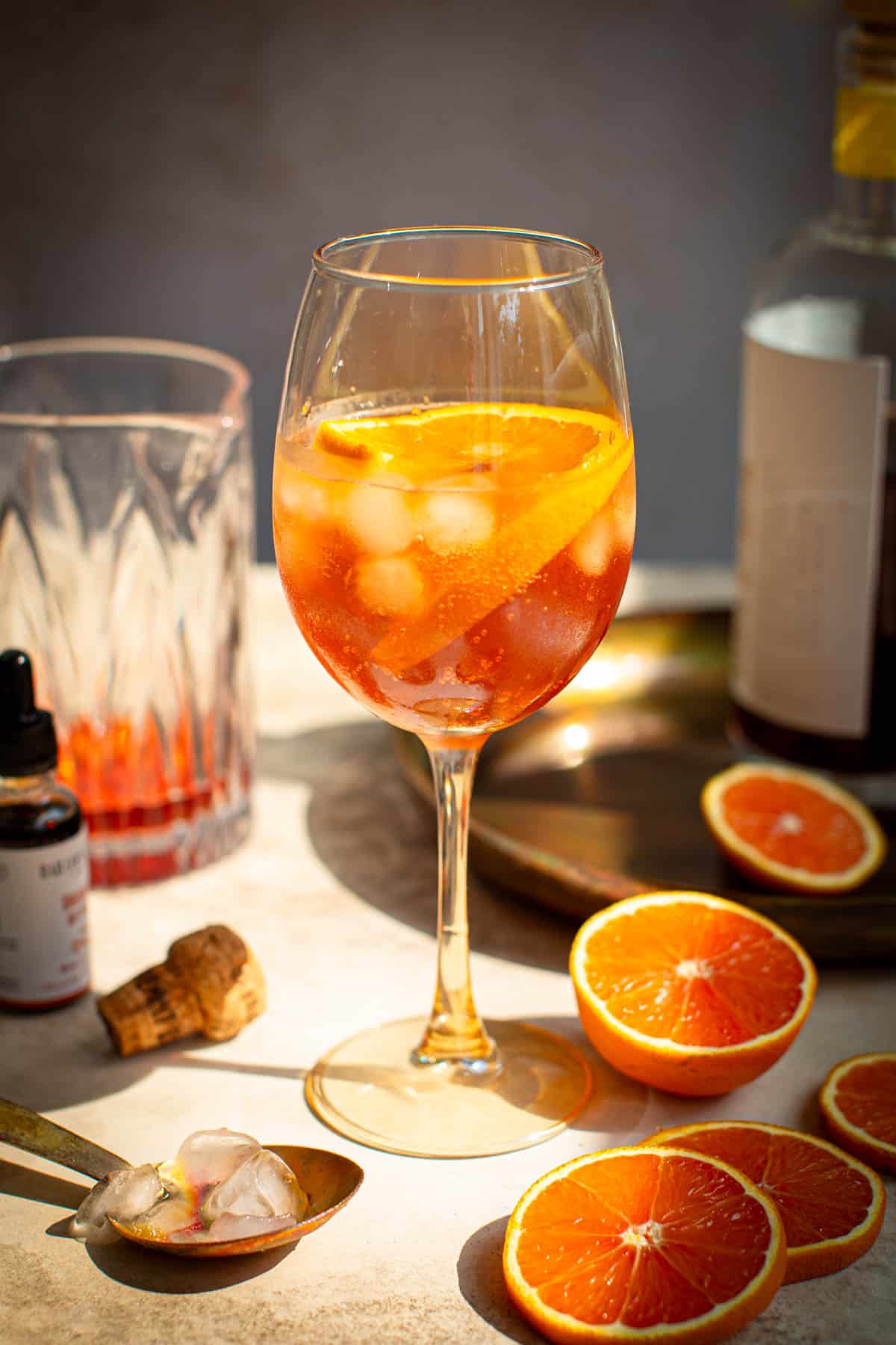 Non-Alcoholic Aperol-Style Spritz