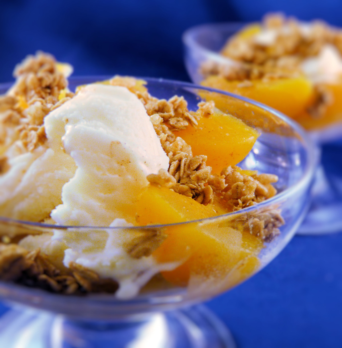 Prismatic Peach Crisp