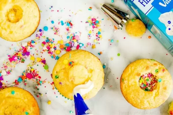 Funfetti Cupcake Surprise