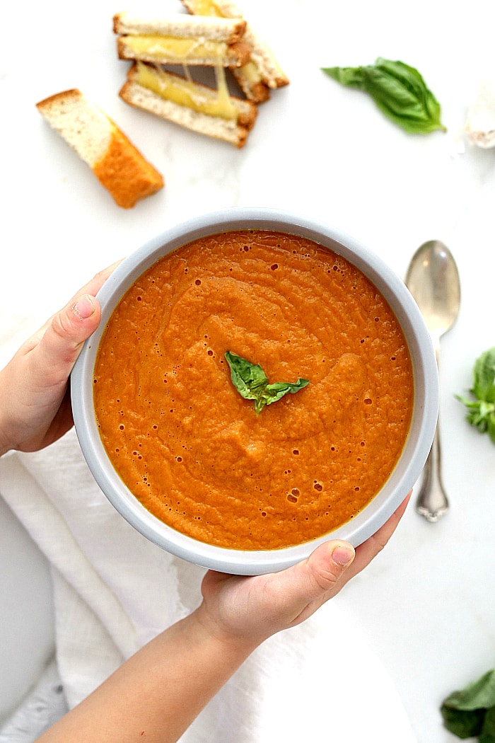 Map-Ready Tomato Basil Soup