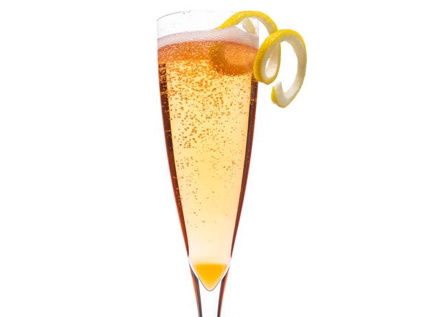 Non-Alcoholic Aperol Sparkler