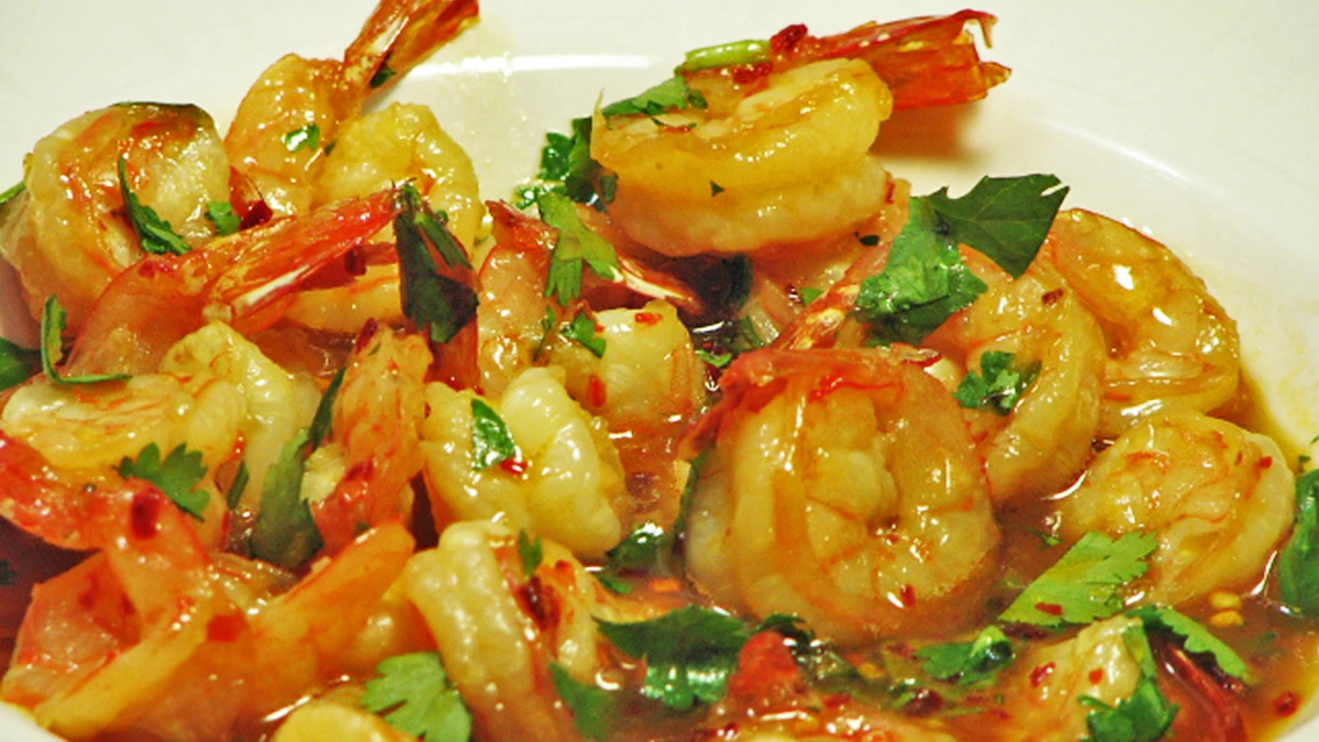 Brutal Spicy Shrimp with Lime