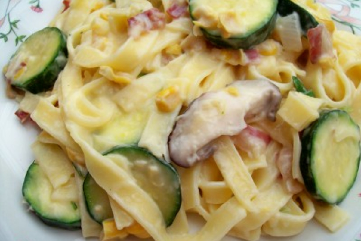 Flashing Blue Light Fettuccine