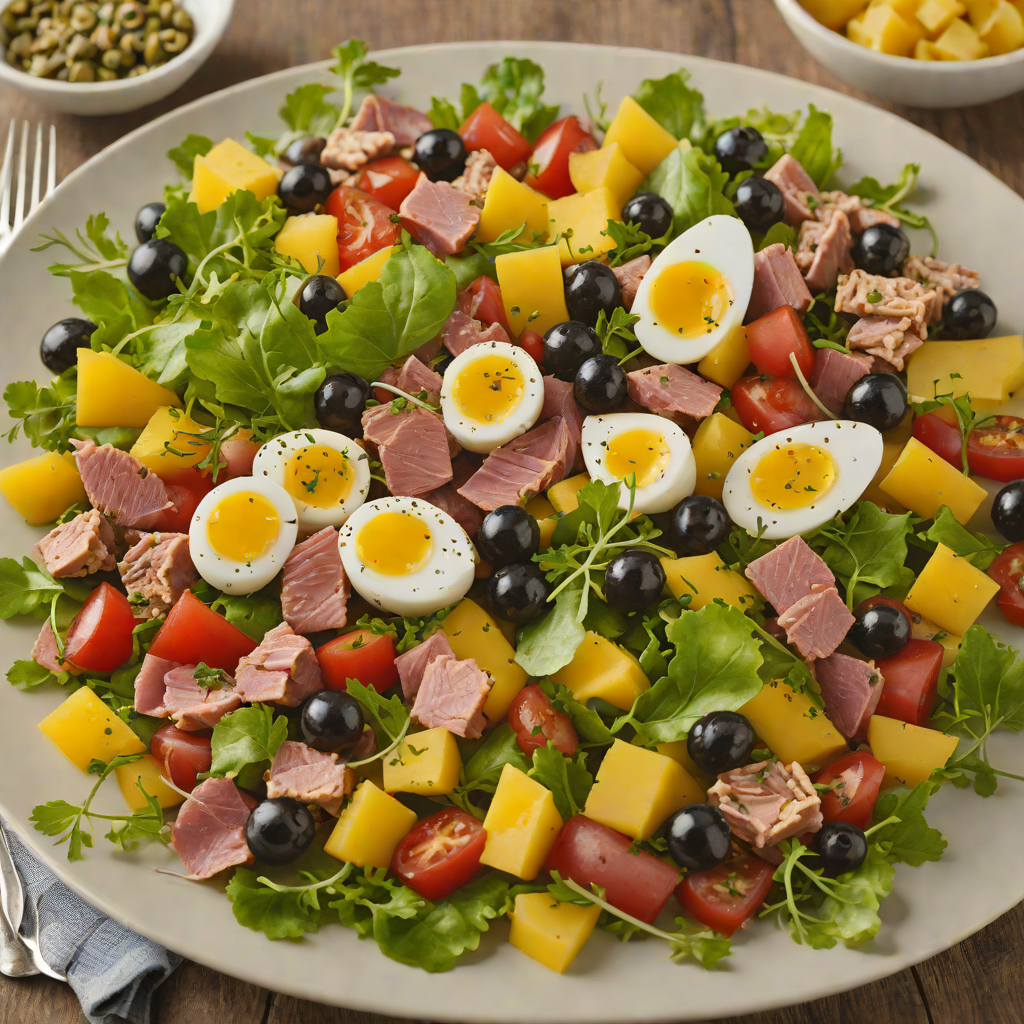 Authentic Niçoise Salad with Caper-Dressed Tuna