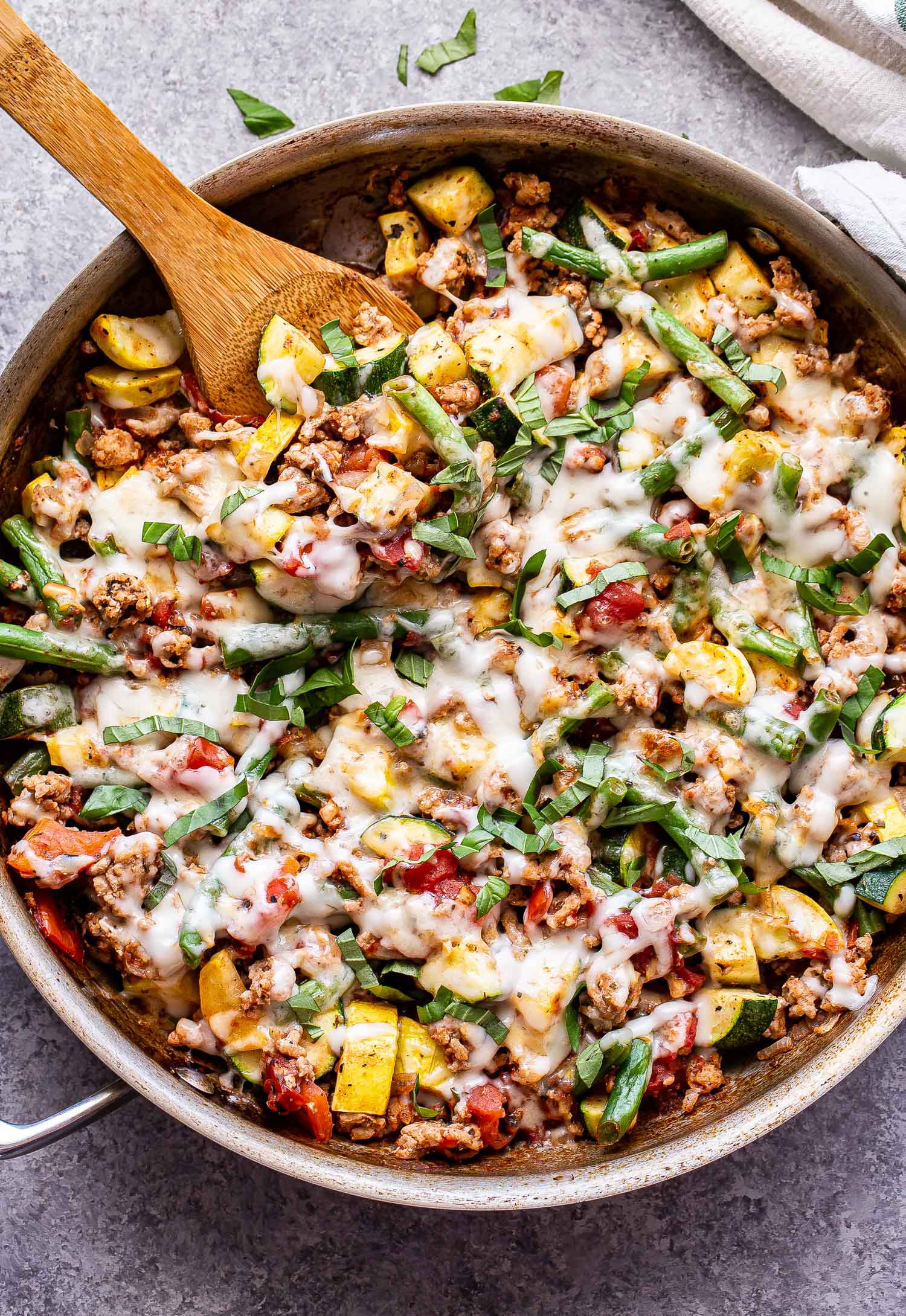 Sustained-Energy Turkey & Vegetable Skillet