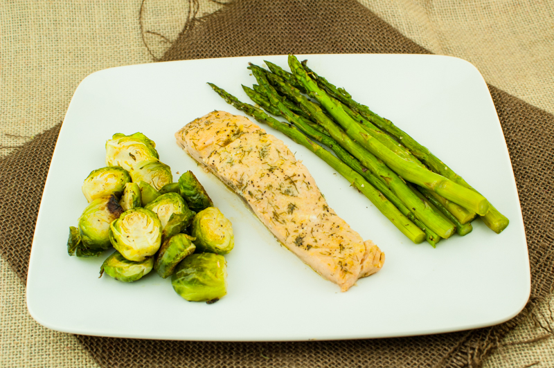 Lemon-Dill Salmon Fillets