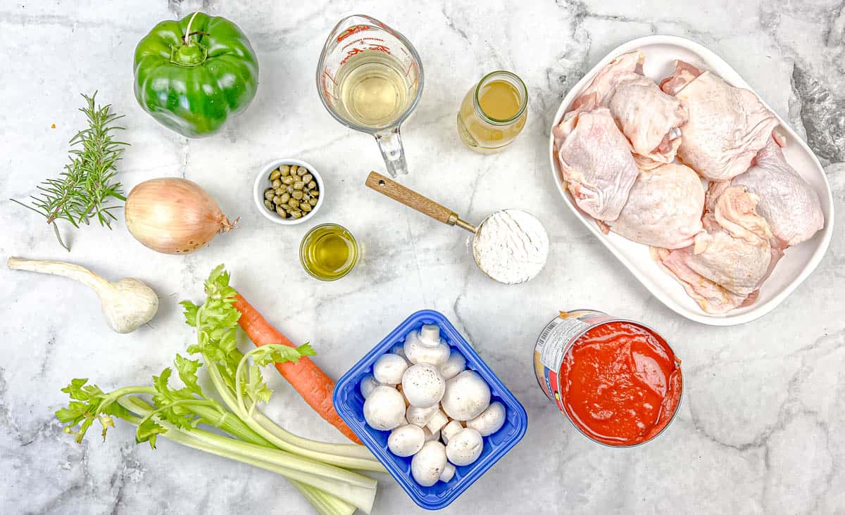 Real Chicken Cacciatore