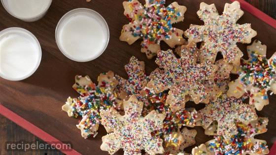 Arendelle's Snowflake Sugar Cookies