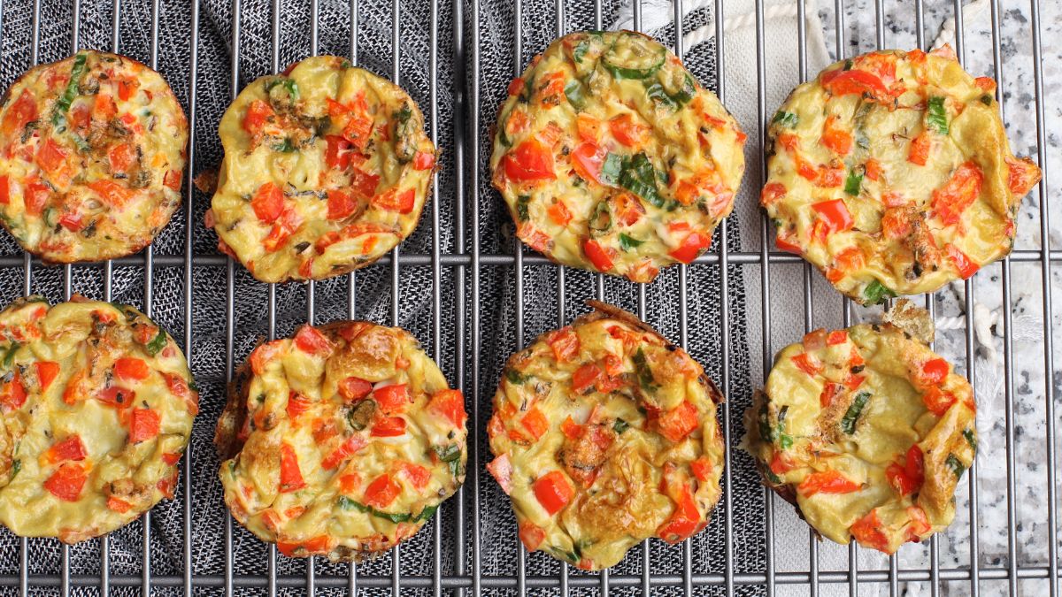 Cheesy Keto Egg Muffins