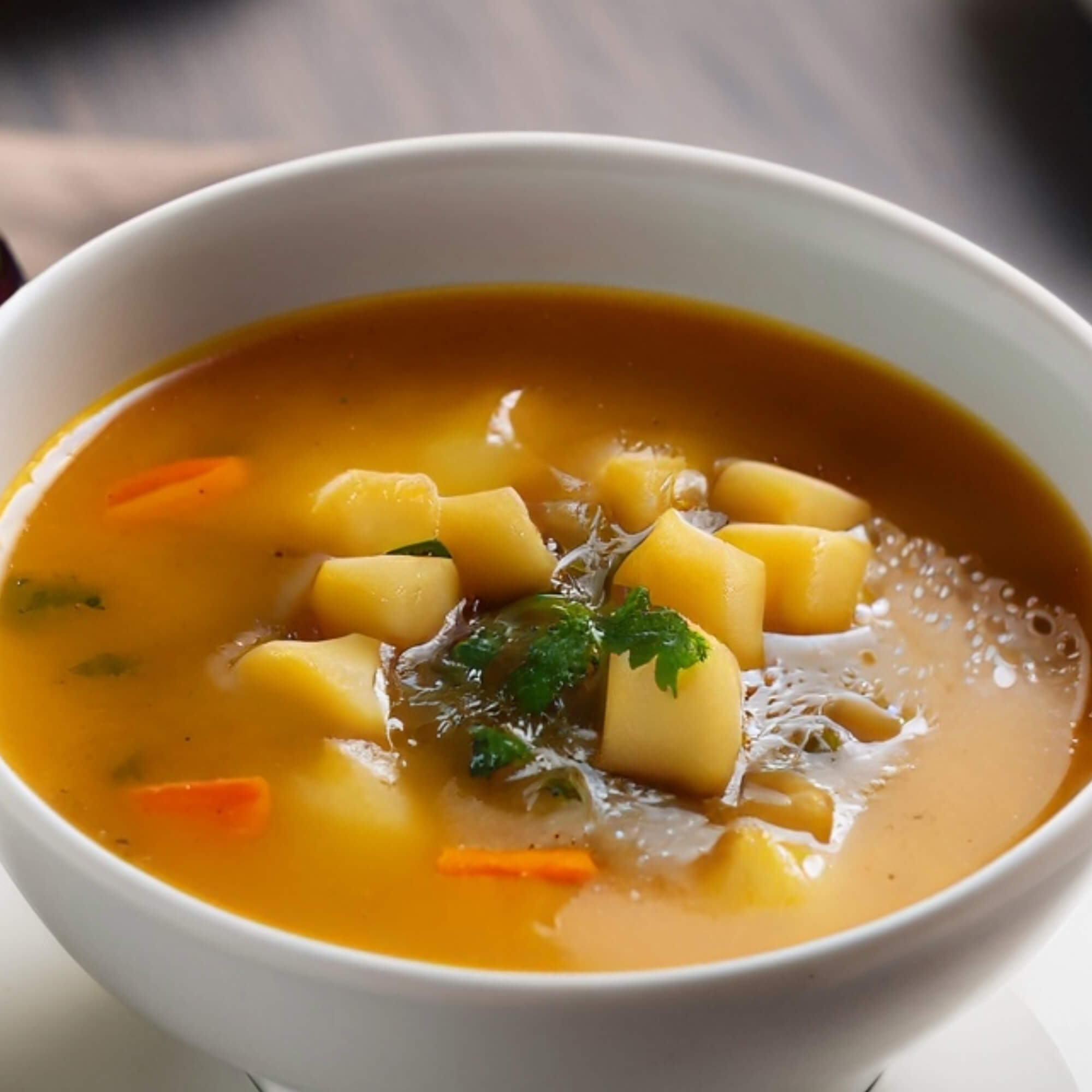 Railroad Steamer Root Vegetable Soup