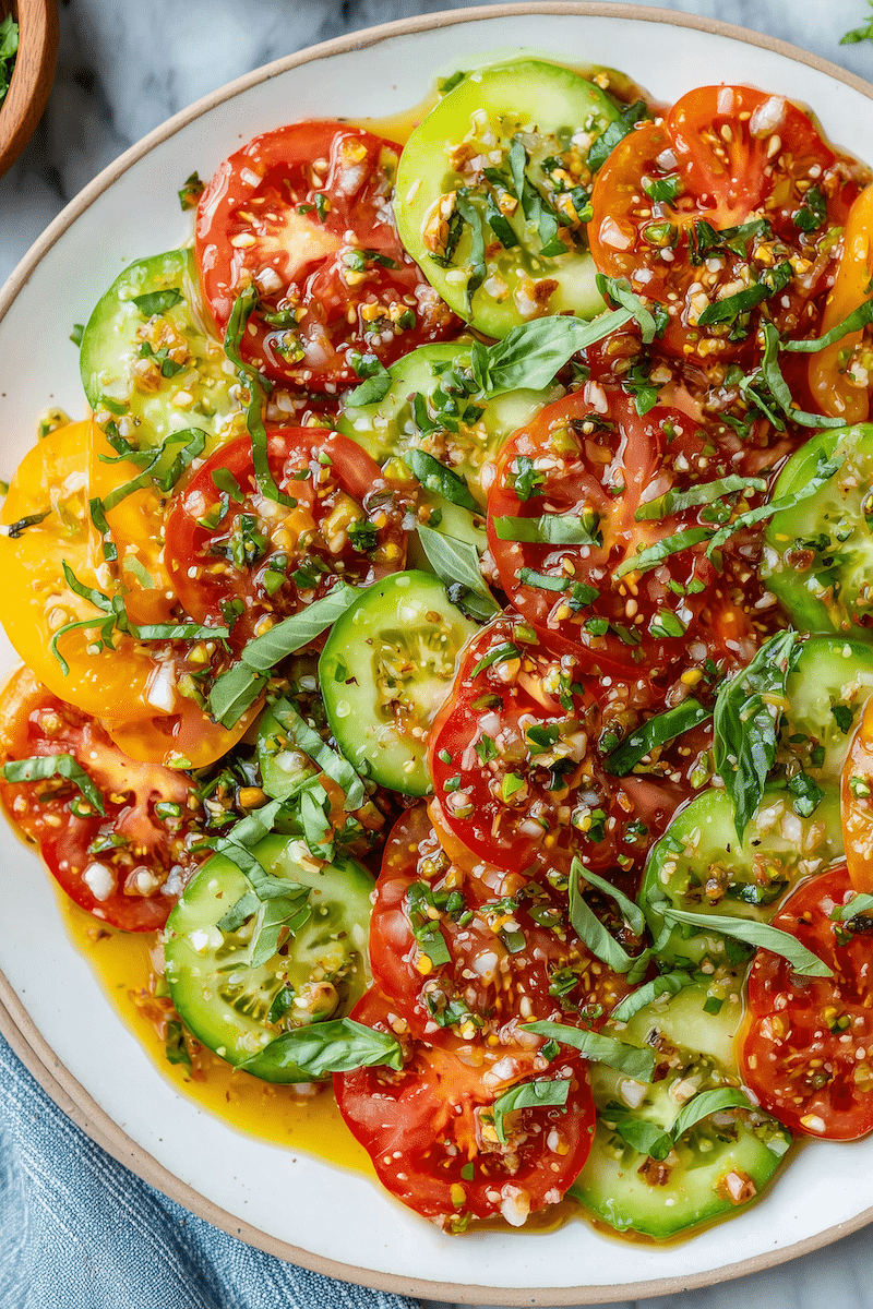 True Tomato Salad with Heritage Tomatoes