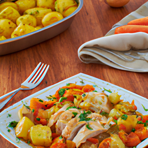 Comforting Chicken and Vegetable Casserole