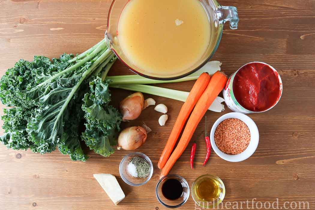 Smoky Kale & Lentil Soup