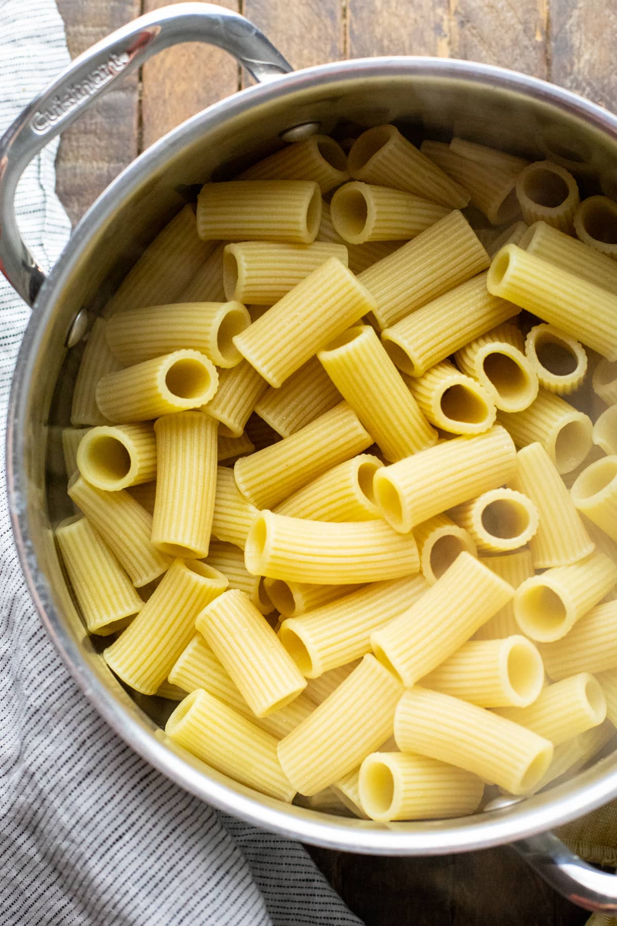 Three-Cheese Baked Rigatoni with Roasted Veggies