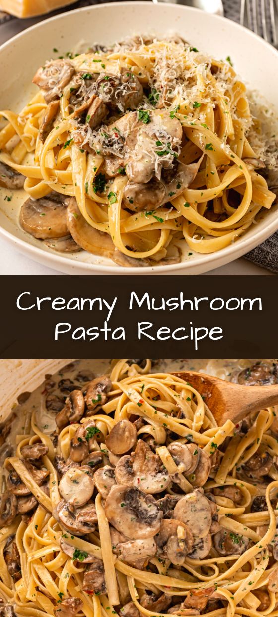 Best-Selling Creamy Mushroom Pasta