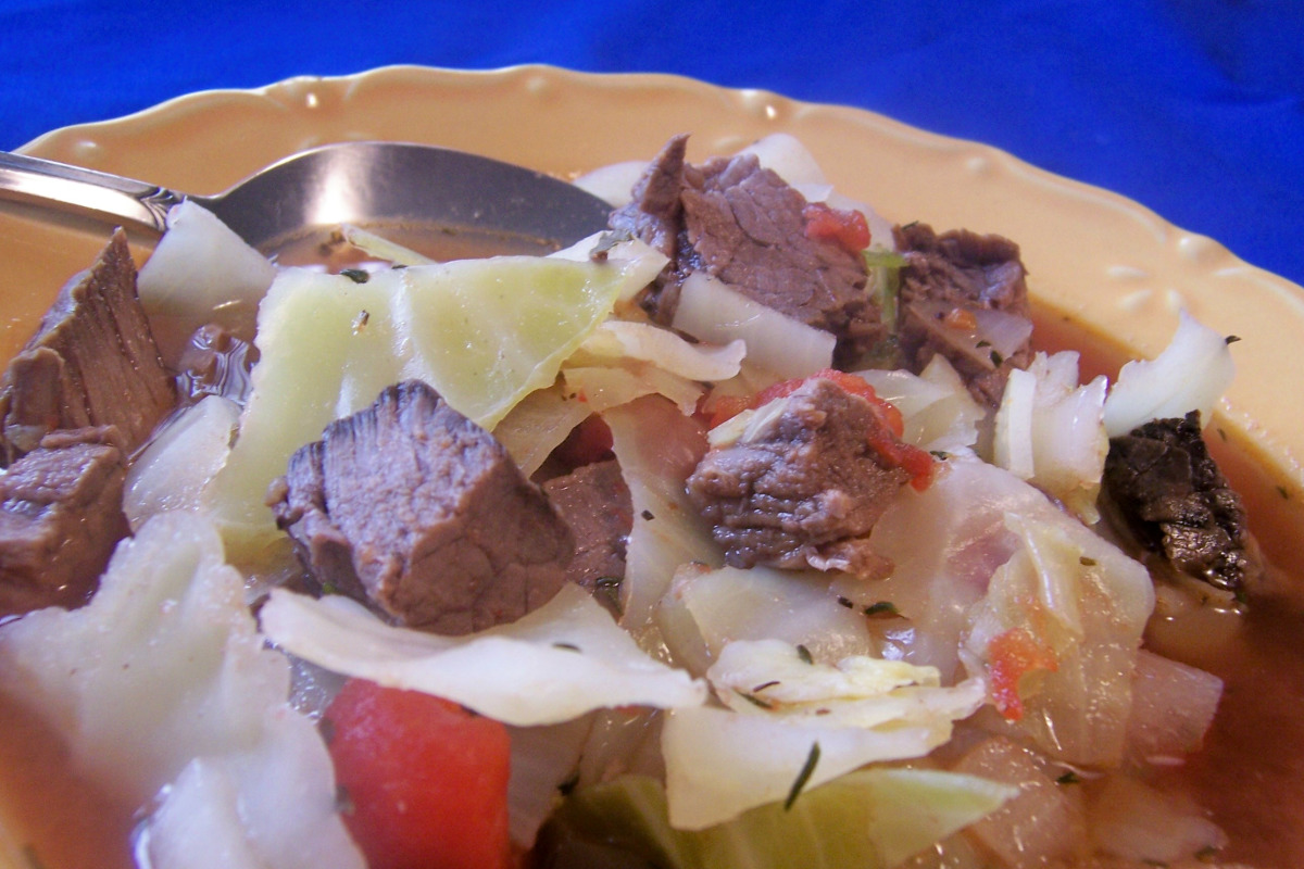 Cabbage & Beef Hearty Stew