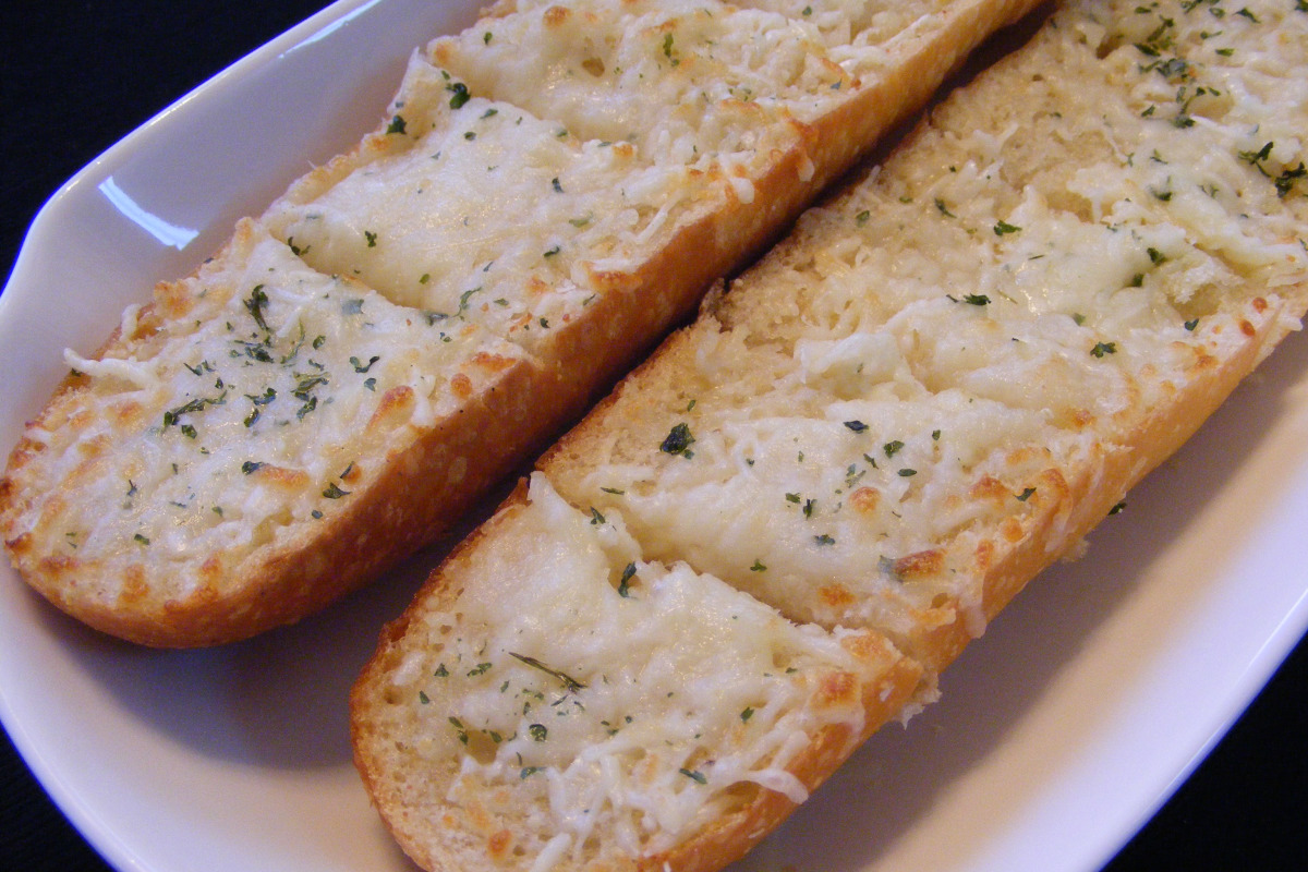 True Garlic Bread with Parmesan