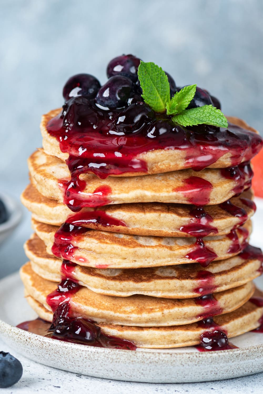 No-Sugar-Added Raspberry & Blueberry Compote