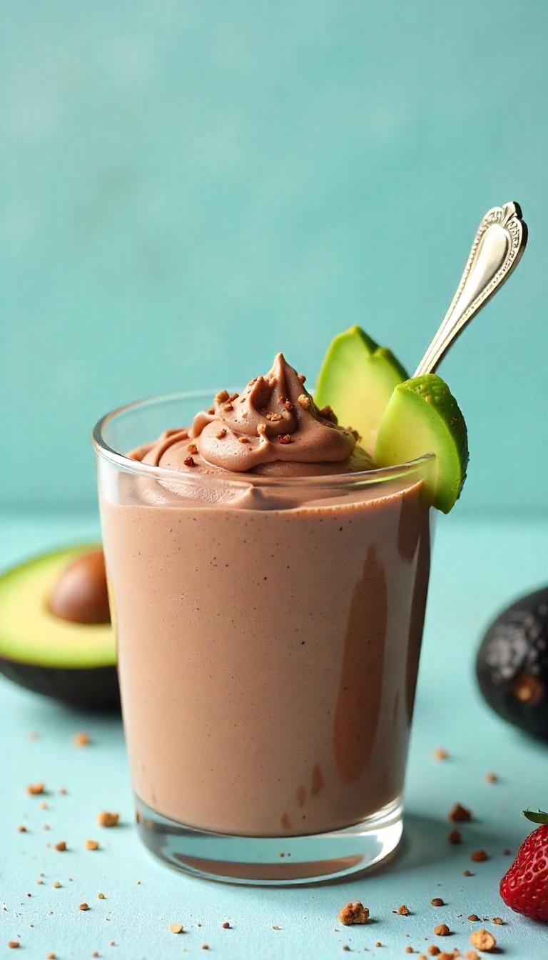Decadent Keto Chocolate Avocado Mousse