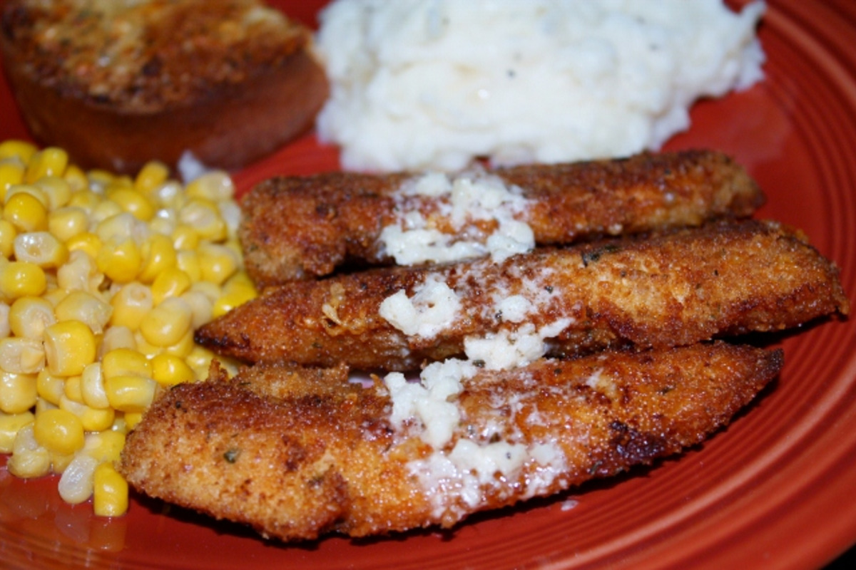 Crispy Almond-Crusted Chicken Parmesan