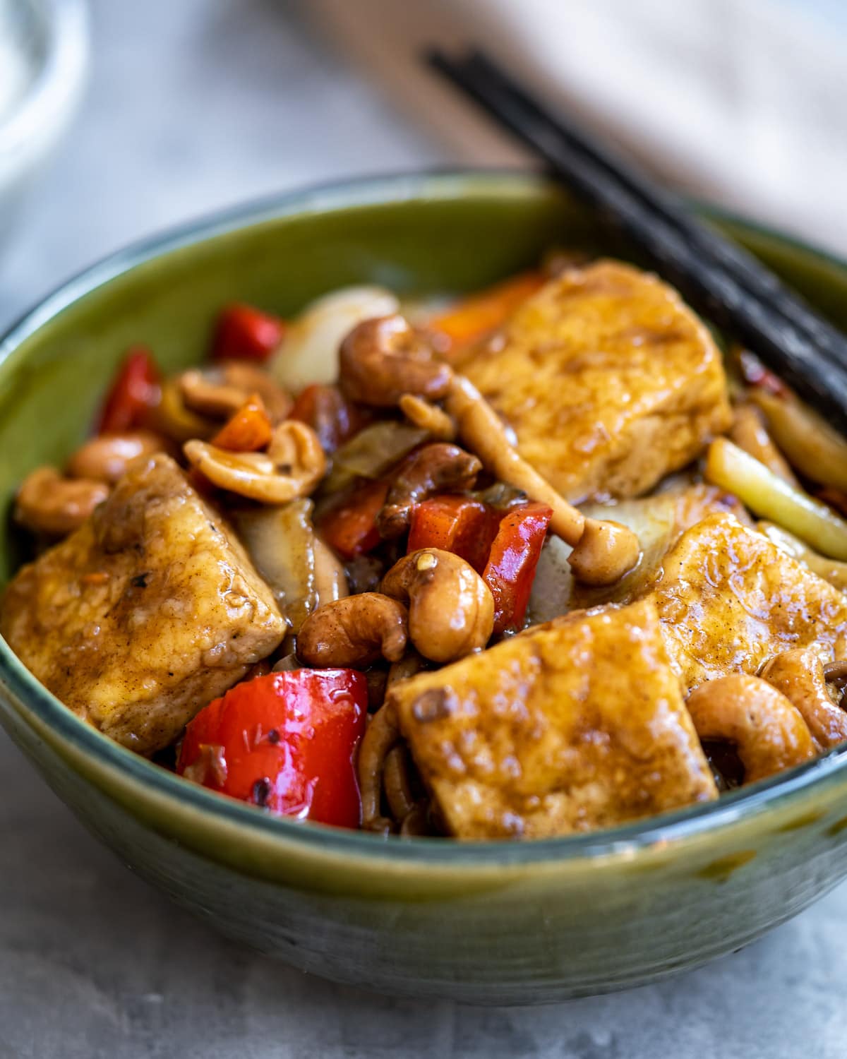 The Best Tofu Stir-Fry with Cashews