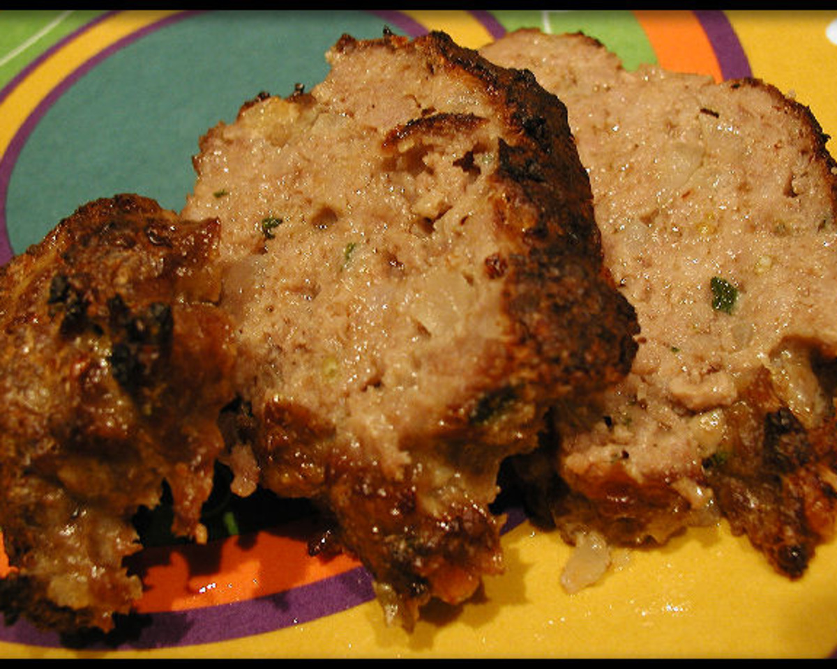 Muscle Car Meatloaf with Smoky Glaze