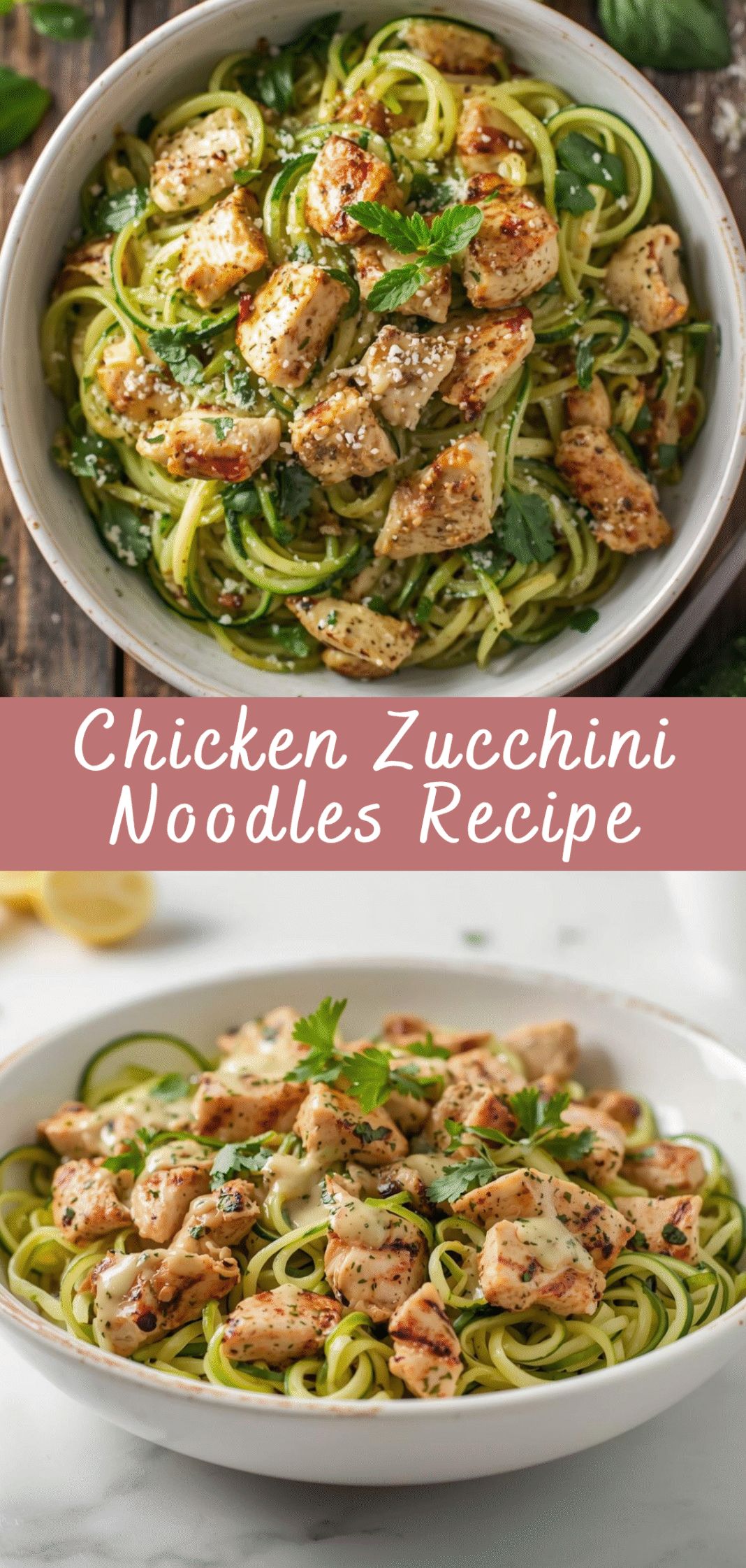 Turmeric-Infused Chicken & Zucchini Noodles