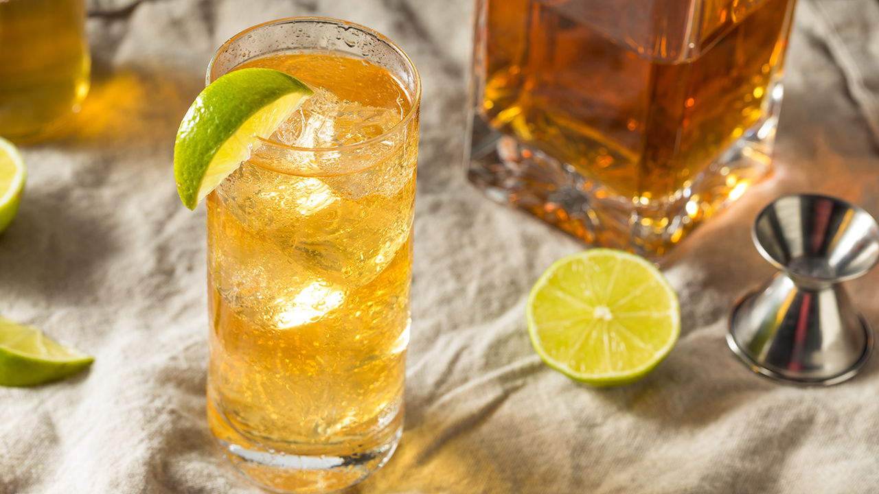Zero-Proof Ginger Lime Highball
