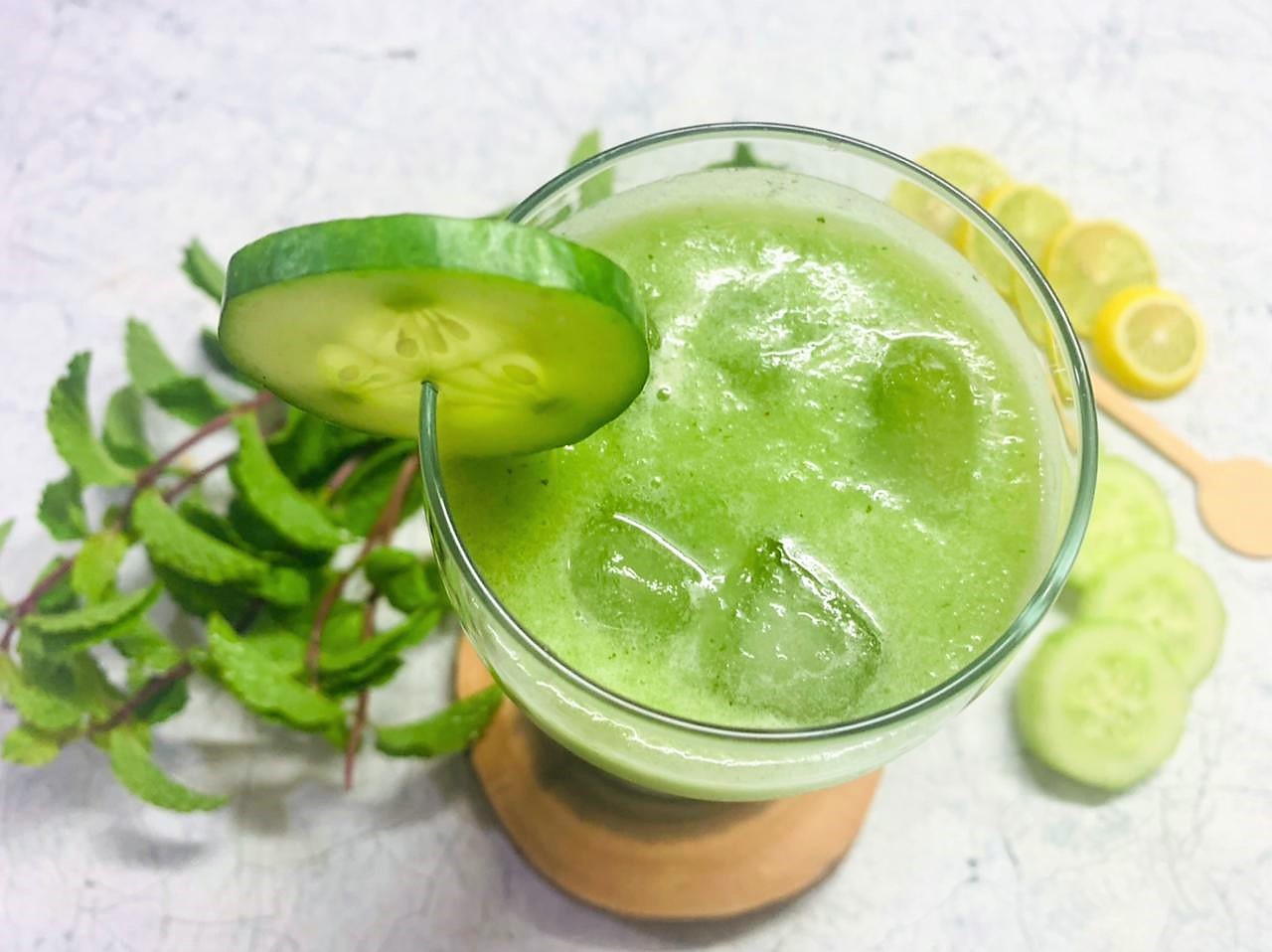 Hydrating Cucumber-Mint Cooler Salad