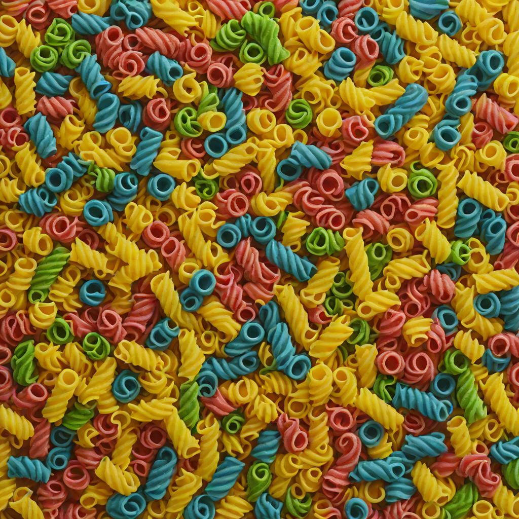 Radiant Rainbow Pasta