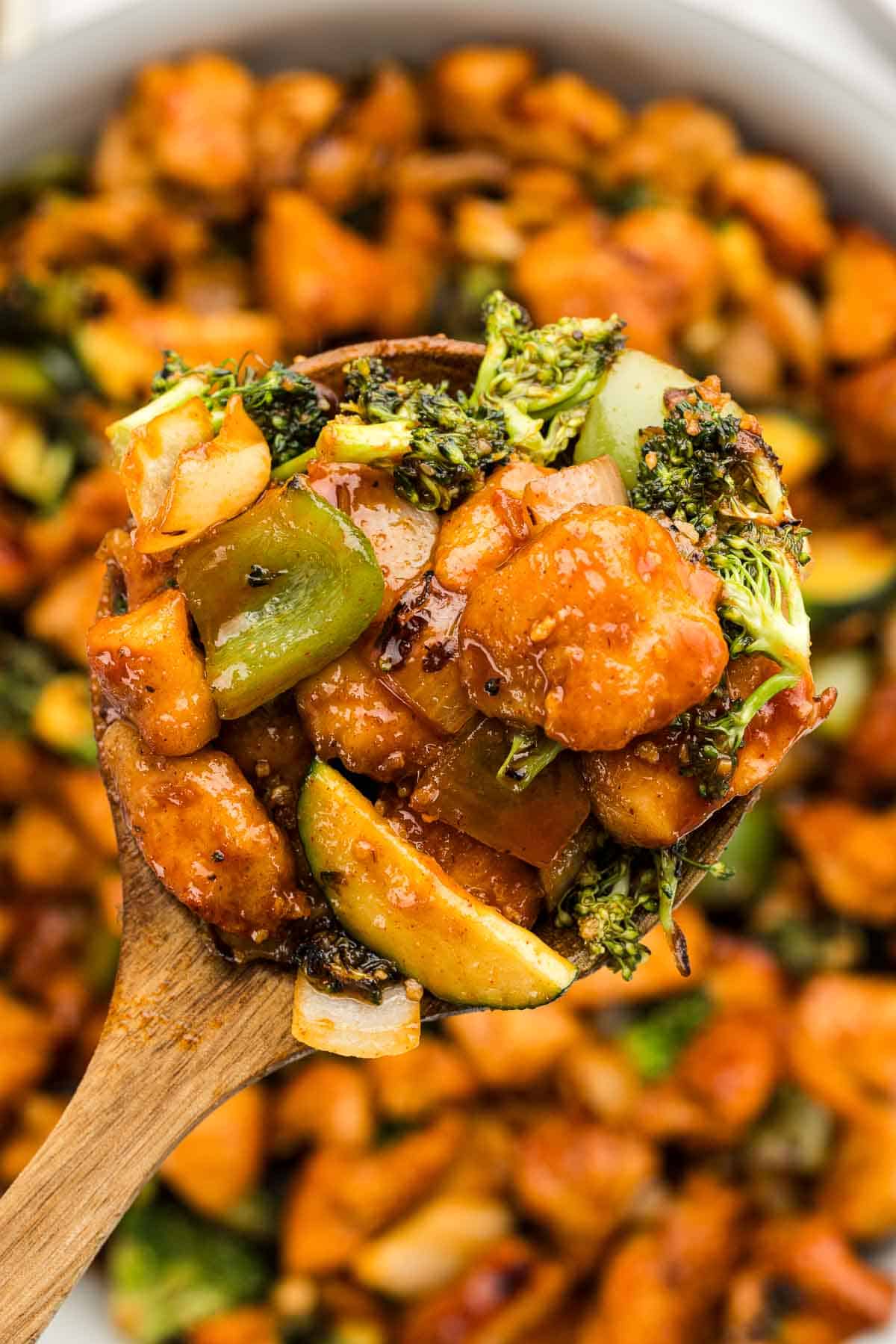 Gochujang-Glazed Vegetable Stir-Fry