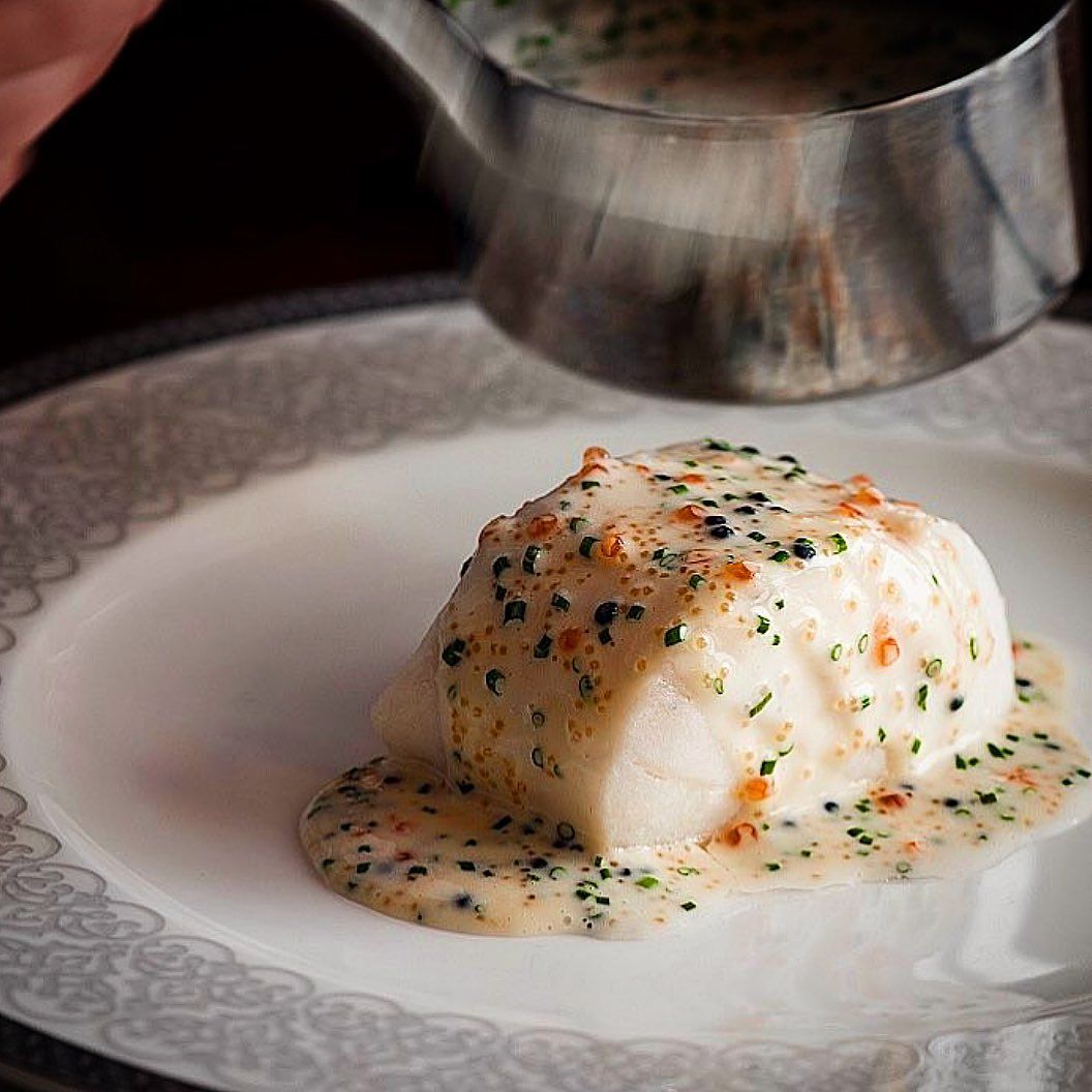 Serious Pan-Seared Sea Bass with Lemon-Dill Beurre Blanc