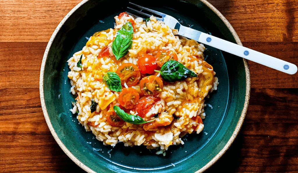 True Gourmet Tomato-Basil Risotto
