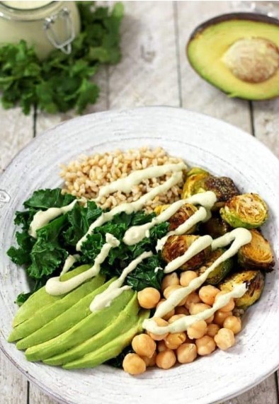 Avocado-Lime Green Power Bowl