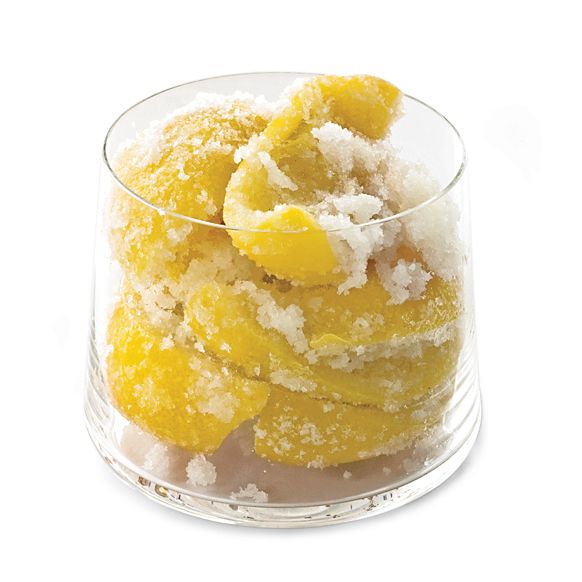 Cursor Confit with Lemon-Dill Sauce