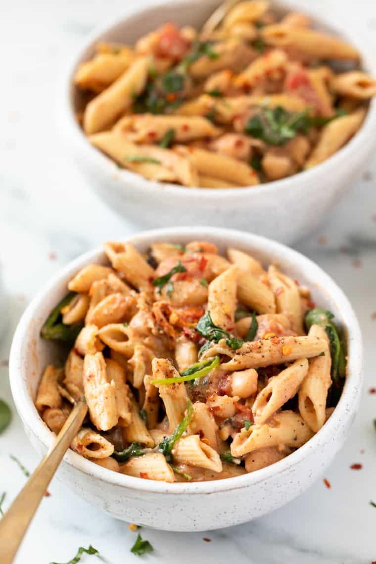 Rustic Tuscan Tomato & Herb Pasta