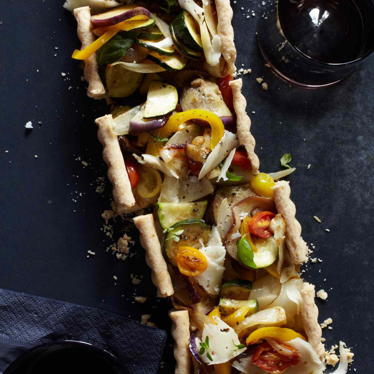Provence-Style Herb & Vegetable Tart