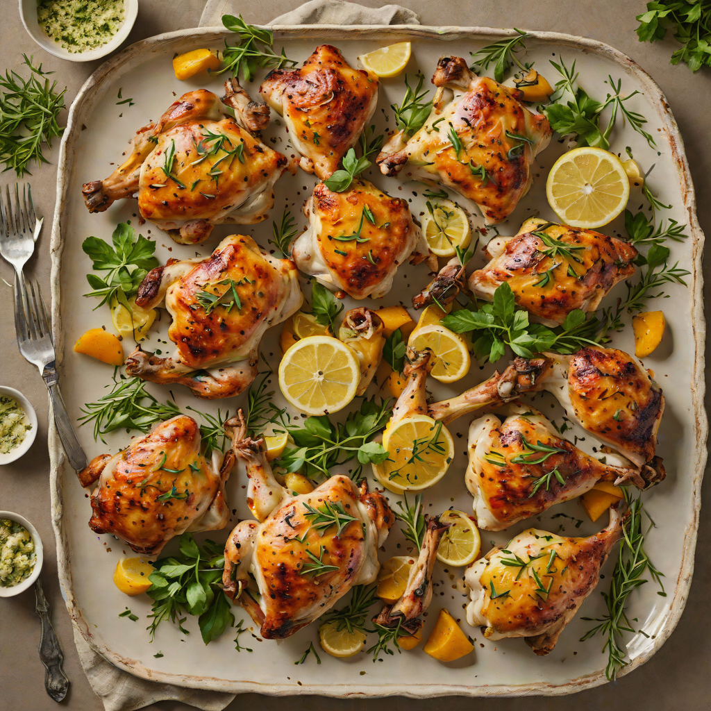 Garden Web Herb-Roasted Chicken Thighs