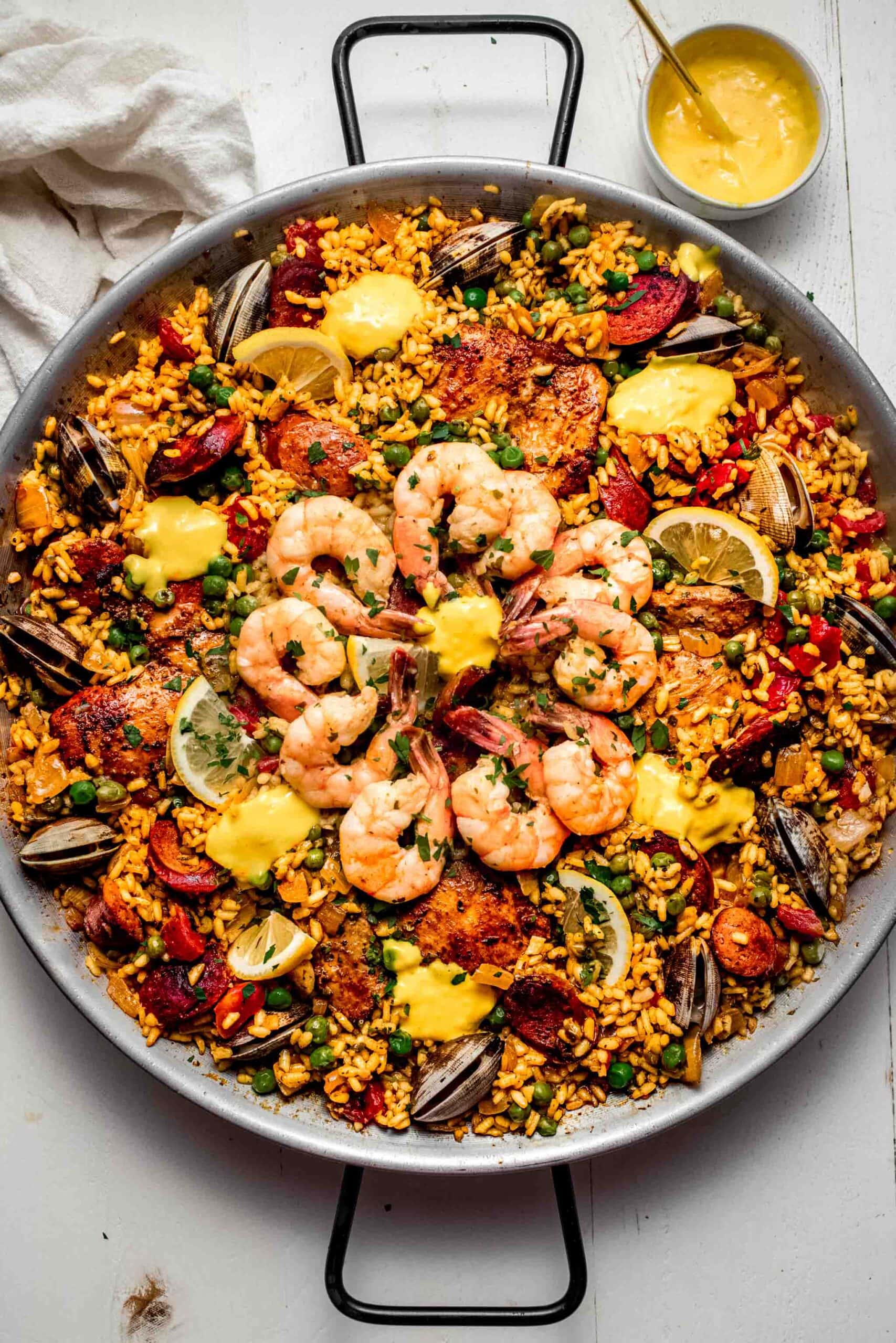 Affordable Seafood Paella